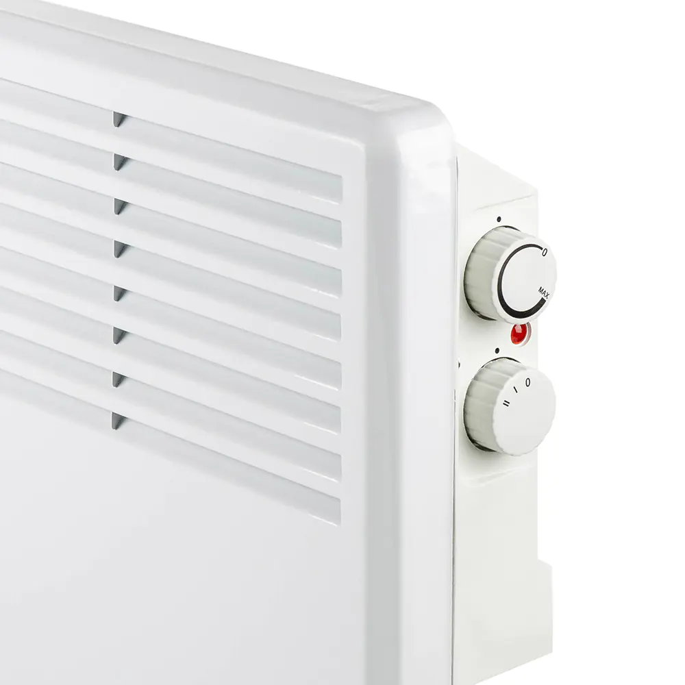 Печка конвекторна Termomax TR1015P, 1500W, панелен, (35941808): Регулатори и светлинен индикатор