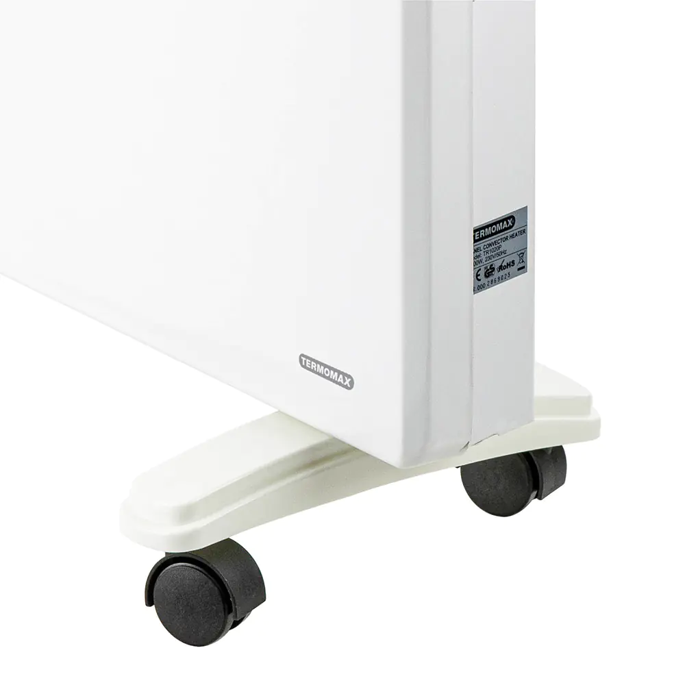 Печка конвекторна Termomax TR1015P, 1500W, панелен, (35941808): Основа с колелца