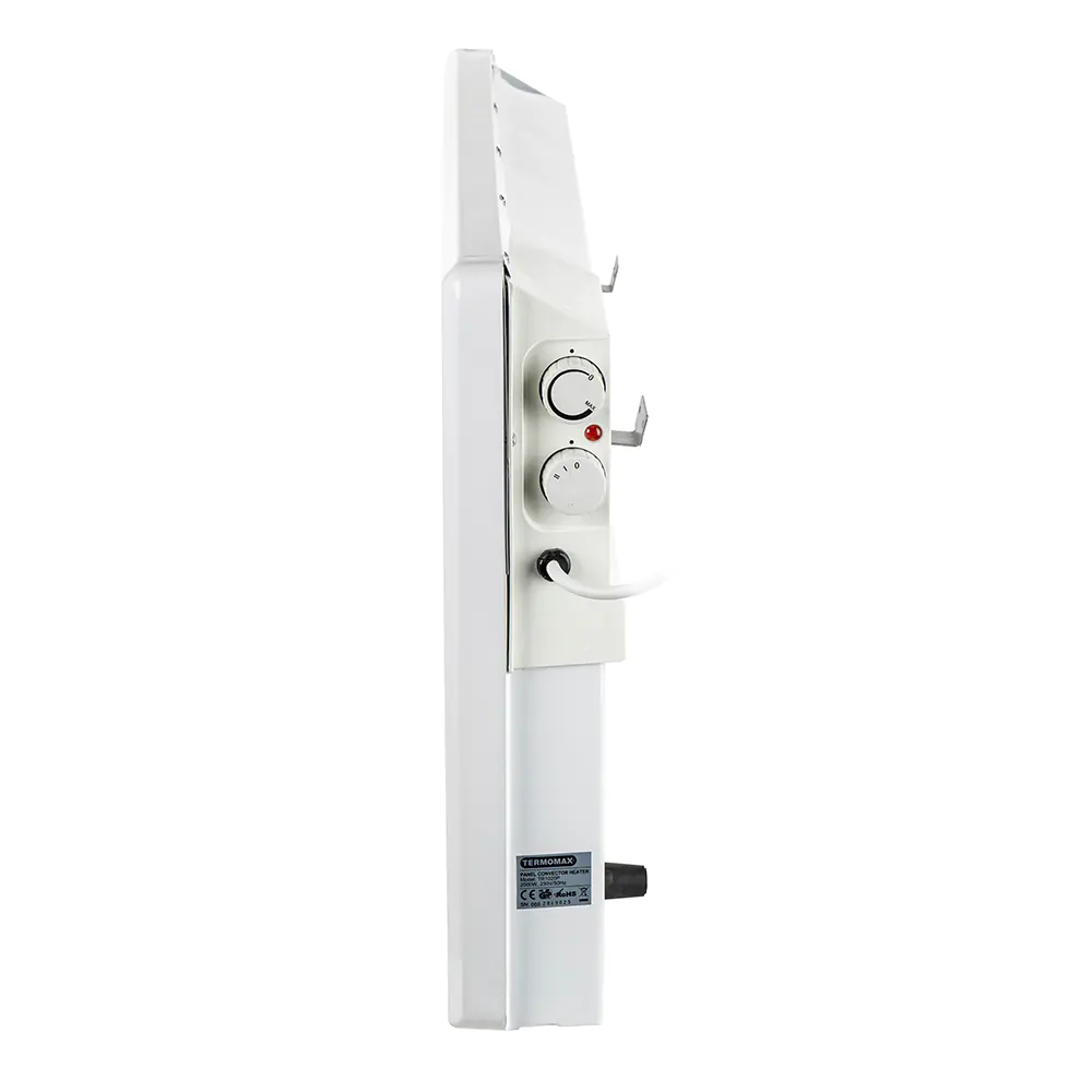 Печка конвекторна Termomax TR1015P, 1500W, панелен, (35941808): Страничен панел с регулатори