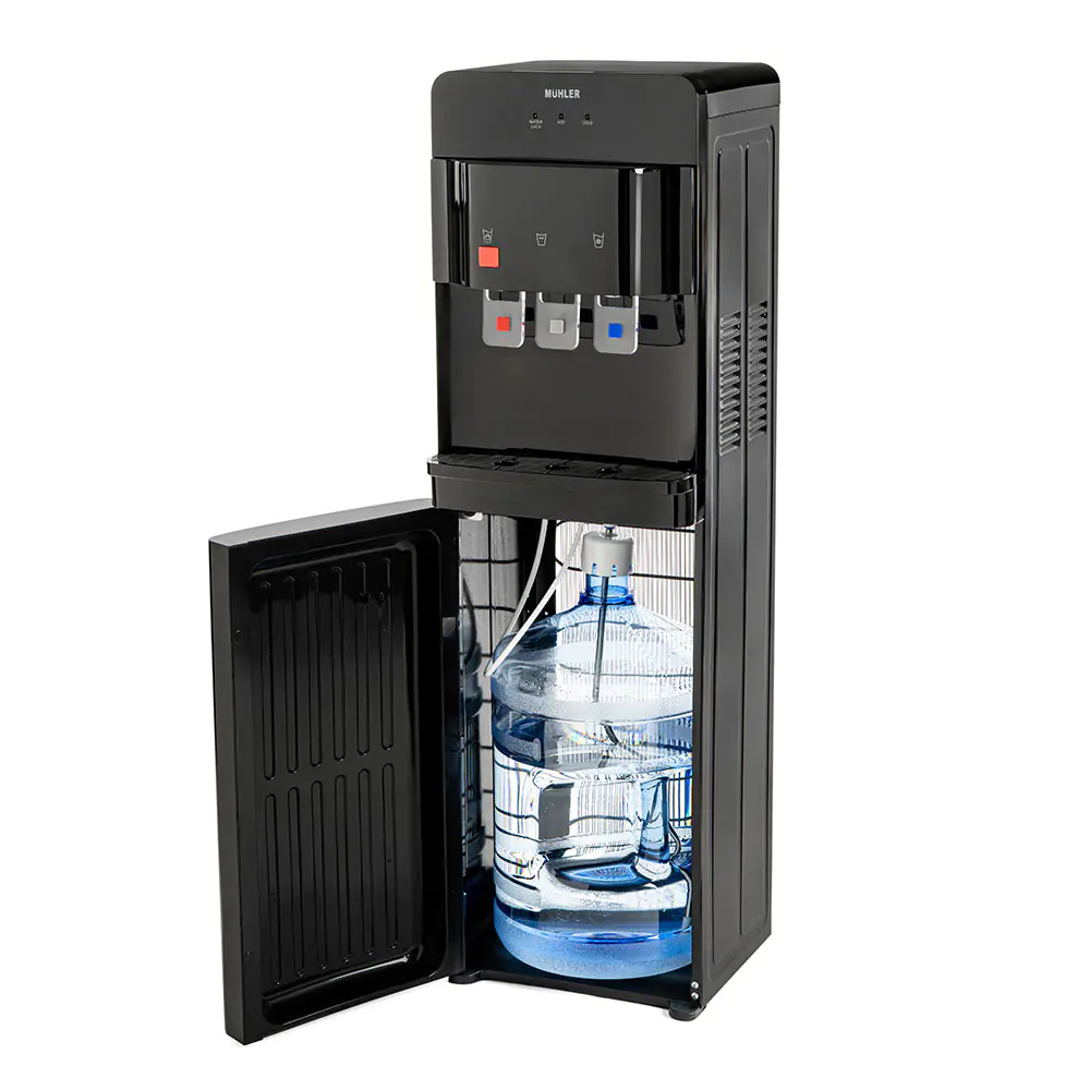 Диспенсър за вода Muhler WD-99CBL, компресор, долно зареждане, (35946818): Отворено долно отделение