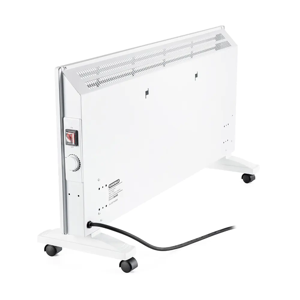 Печка конвекторна Termomax TR250, 2500W, алуминиев нагревател, панелен, (35946840): Конвектор отзад под ъгъл