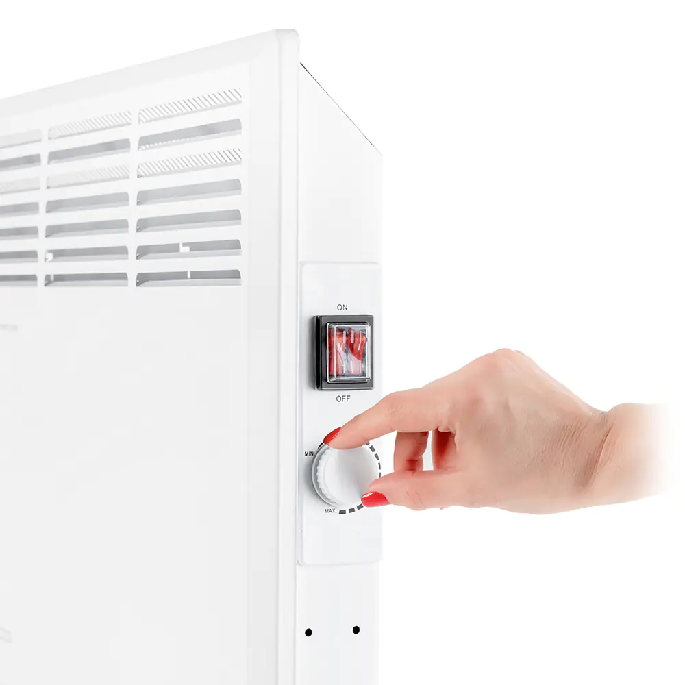 Печка конвекторна Termomax TR250, 2500W, алуминиев нагревател, панелен, (35946840): Регулатори на конвектора
