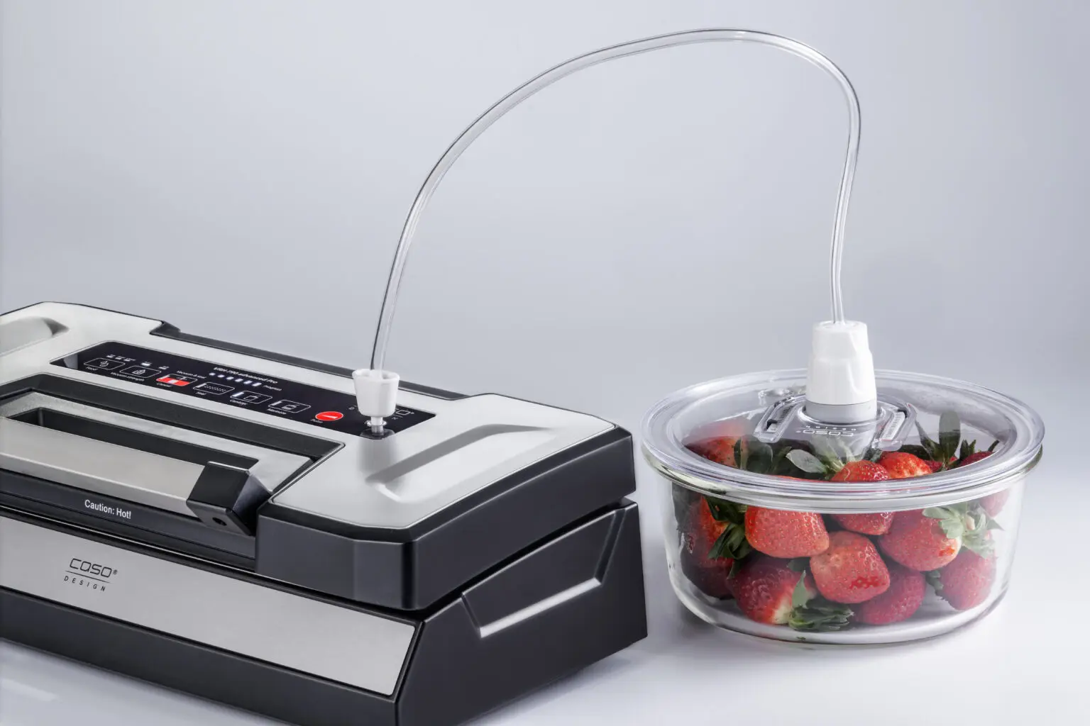 Професионална машина за вакуумиране Caso VRH 790 advanced Pro 1528, (11491): Вакууматор с контейнер