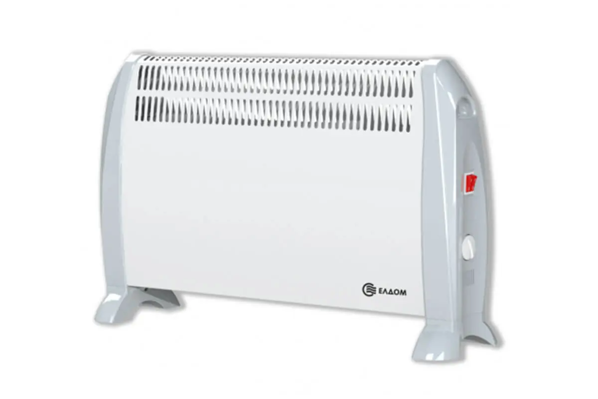 Конвектор Елдом CF2000, 2000W, Бял, (13286): Бял конвектор с крачета
