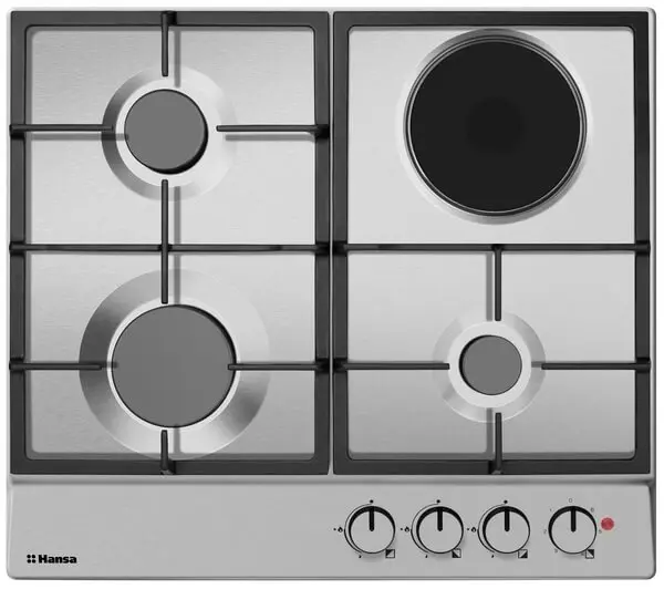 Готварски плот Hansa BHMI610302, (13884): Комбиниран готварски плот отгоре