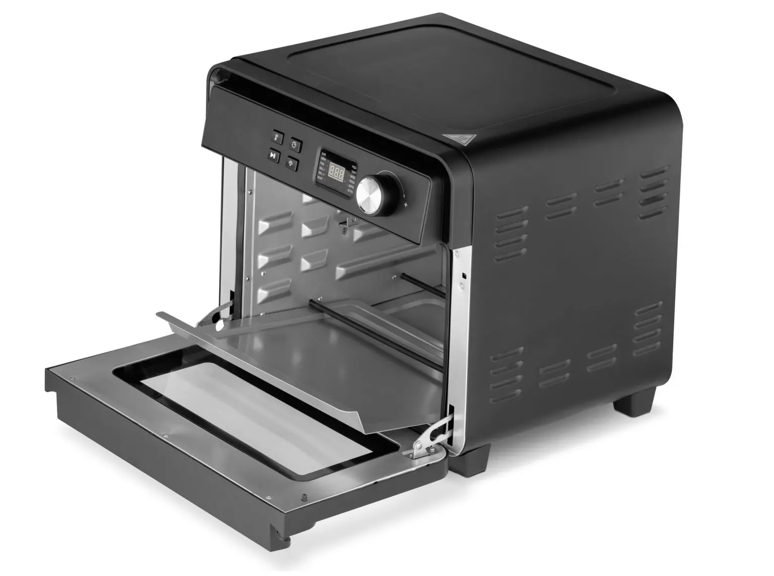 Mногофункционален уред готвене Caso AirFry Chef 1700, 22 л, 1700 W, (11482): Отворена вътрешна камера