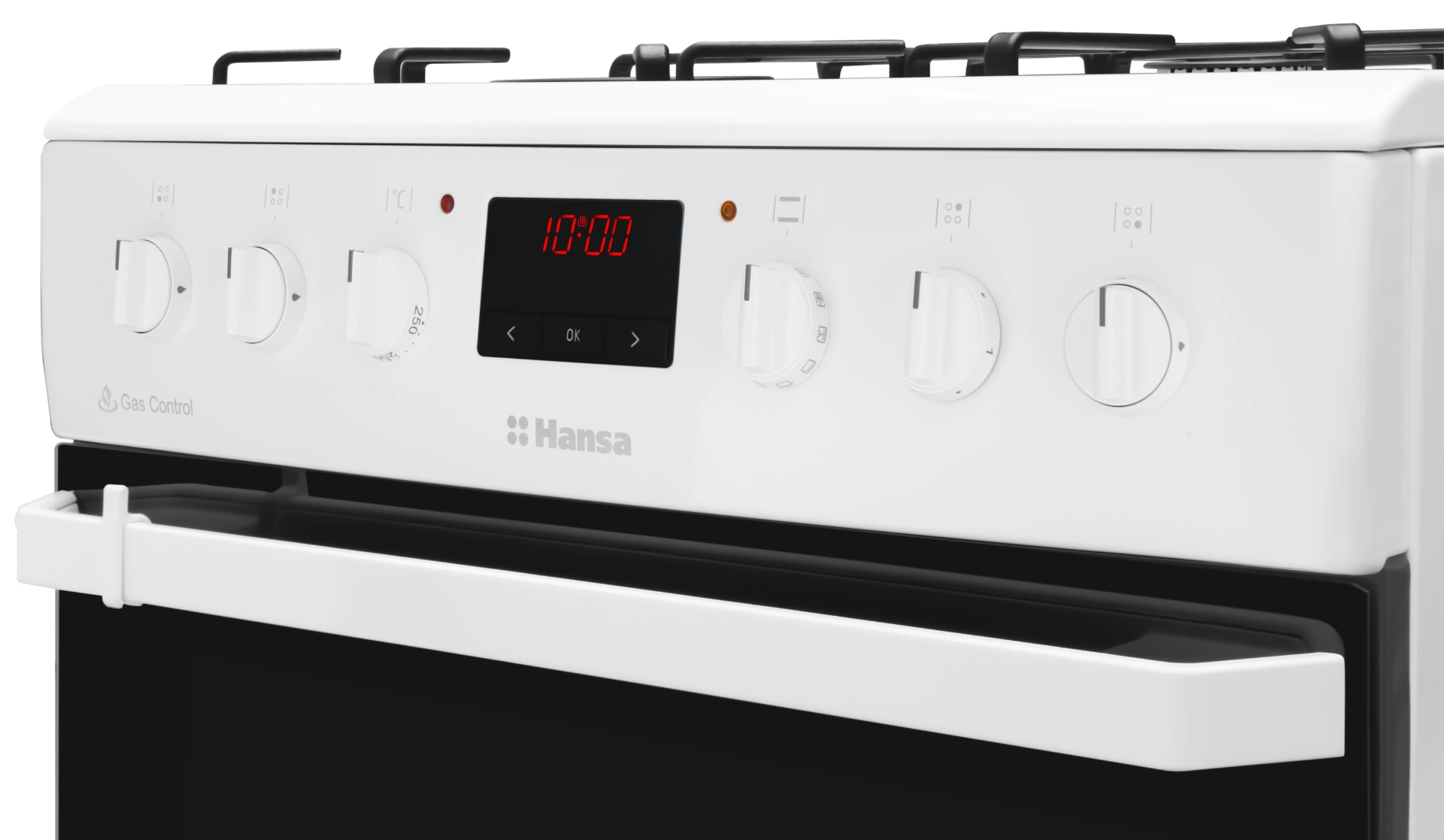 Готварска печка Hansa FCMW68209 на ток и газ, (13788): Панел за управление
