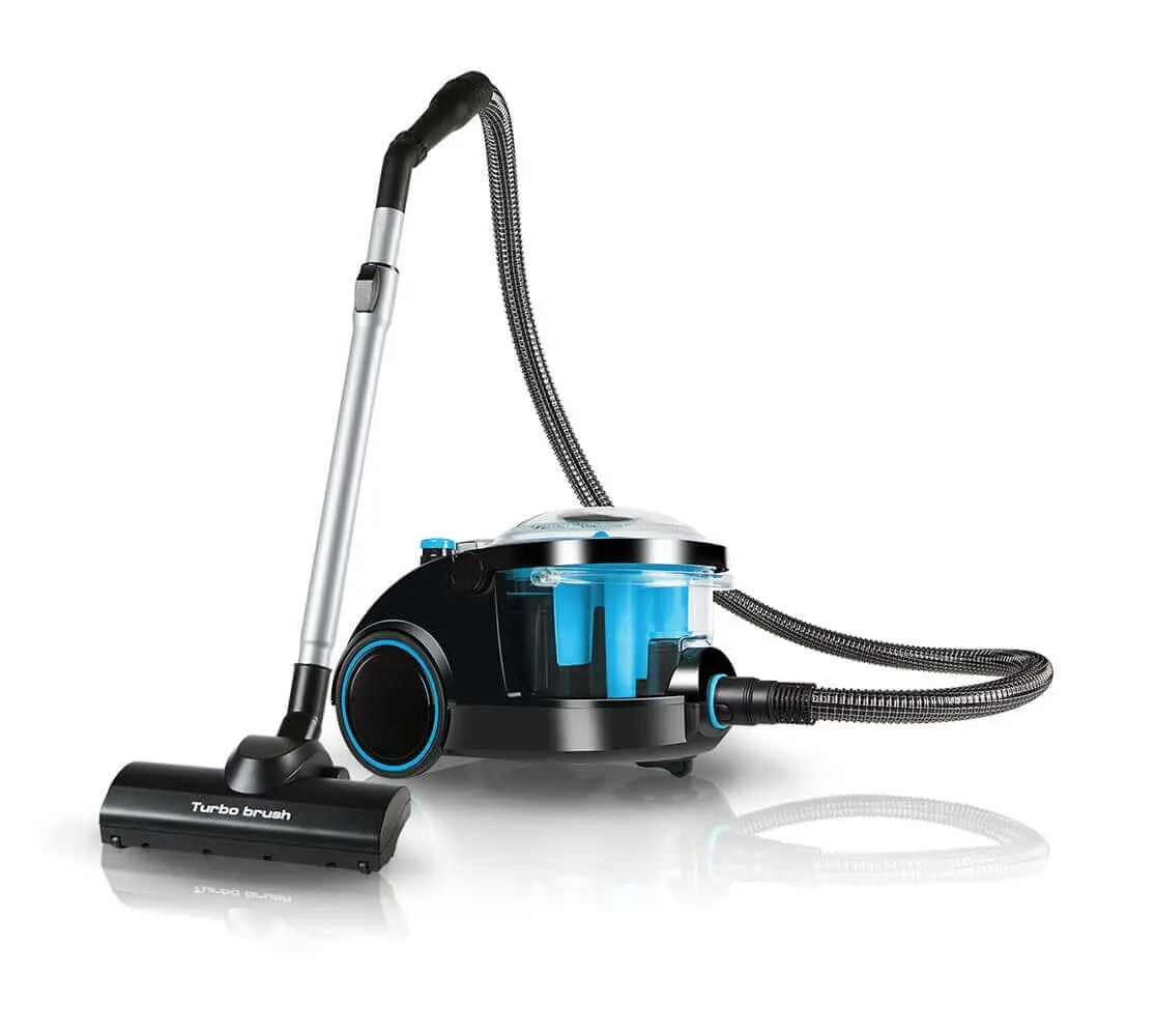 Прахосмукачка Arnica Bora 5000, 2400W, воден и хепа филтър, турбочетка, (4815): Прахосмукачка с турбочетка