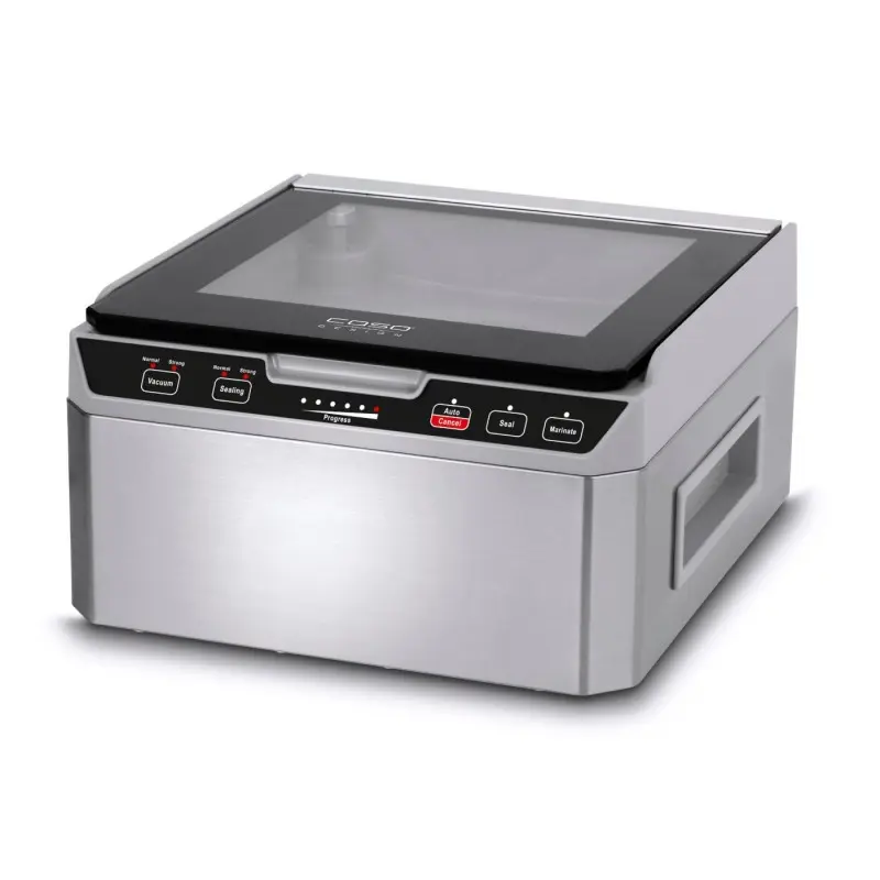 Професионална камерна машина за вакуумиране Caso VacuChef 40 1417: Машина за вакуумиране под ъгъл