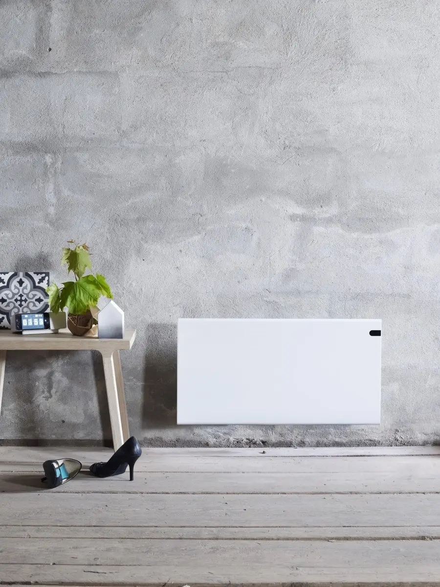 Конвектор ADAX NEO Basic БЯЛ NP 06 KDT, 600 W, (35922651): Конвектор на стената