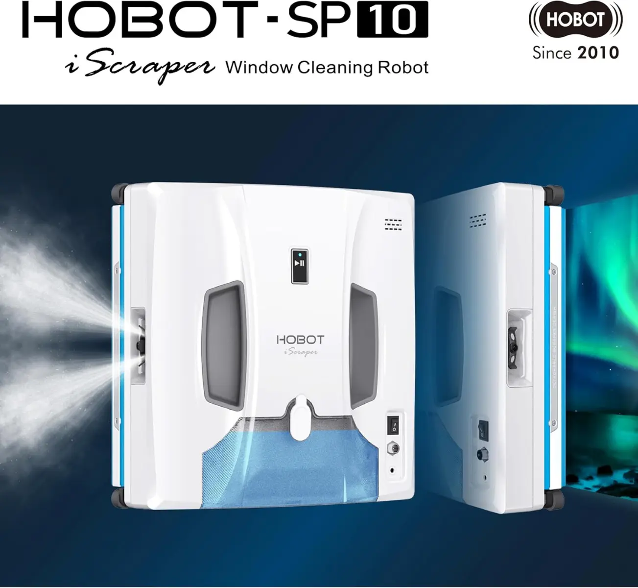 Робот за прозорци Hobot SP10 iScraper (35948213): Робот с водна струя