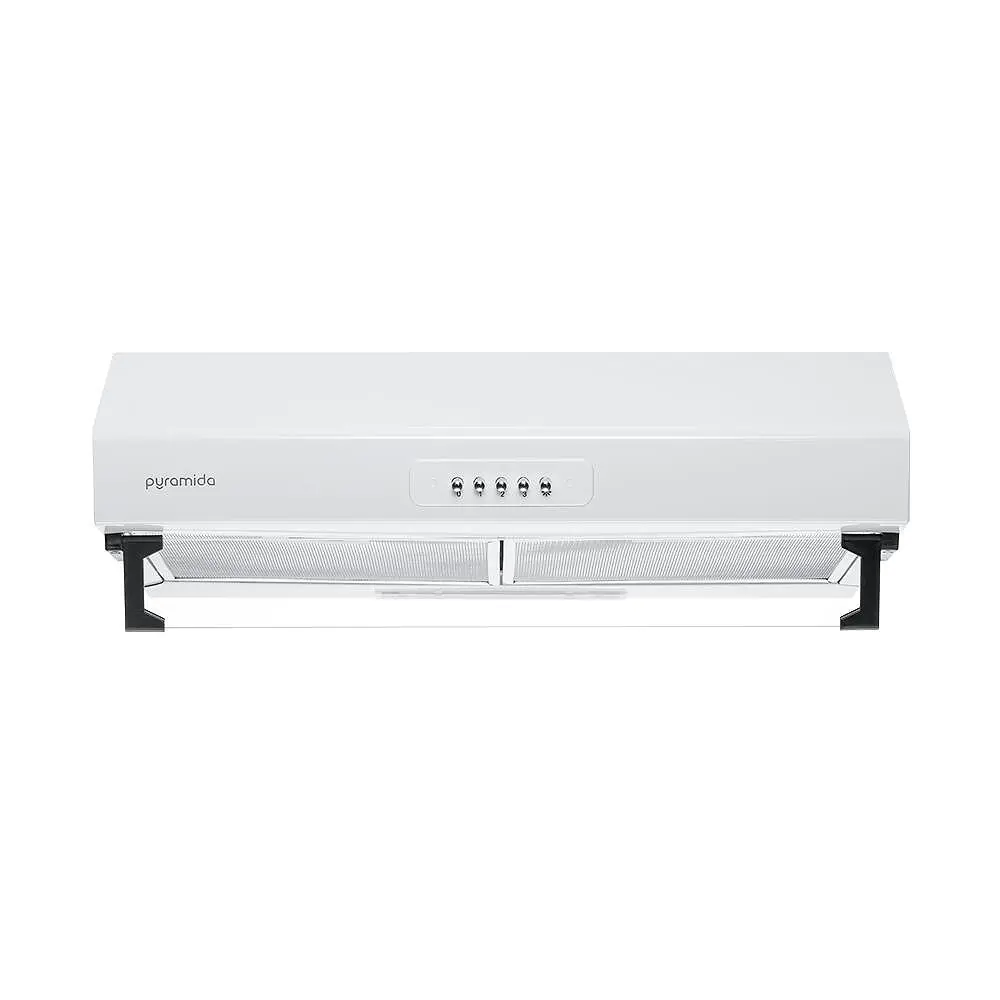 Абсорбатор PYRAMIDA WHK 60WH, Бял, (35930983): Бял абсорбатор отпред