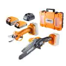 К-т Резачка 18V 150mm&Лозарска ножица 4Ah2Ah куфар BAUKRAFT BK-GPPS25, (35929912)