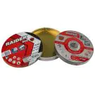 Диск за метал 115х1.0х22.2mm A60T Inox мет кутия 10бр. RDP, (35930318)