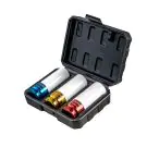 Комплект ударни вложки за лети джанти 17, 19, 21мм 1/2" Topmaster Professional, (35929714)