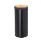 Кош за пране Brabantia 35L, Matt Black, корков капак, (35944250)