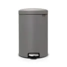 Кош за смет с педал Brabantia NewIcon 20L, Mineral Concrete Grey, (35941568)