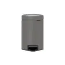 Кош за смет с педал Brabantia NewIcon 3L, Mineral Concrete Grey, (35941573)
