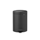 Кош за смет с педал Brabantia NewIcon 5L, Mineral Infinite Grey, (35941575)