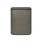 Кош за смет Brabantia Bo Touch 2x30L, Platinum, (35949745)