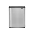 Кош за смет Brabantia Bo Touch 60L, Matt Steel Fingerprint Proof (35948235)