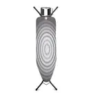 Маса за гладене Brabantia B 124x38cm с поставка за ютия, Titan Oval, (35941935)