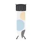 Маса за гладене Brabantia B 124x38cm с поставка за парогенератор, PerfectFlow Spring Bubbles, (35941940)