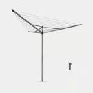 Външен простор Brabantia Essential 30m, 3 рамена, котва за бетониране, (35941968)