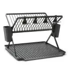 Сушилник за съдове сгъваем Brabantia SinkSide Dark Grey, (35942079)