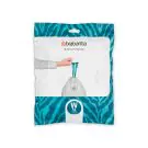 Торба за кош Brabantia PerfectFit NewIcon N размер W, 5L, 40 броя, пакет, (35942409)