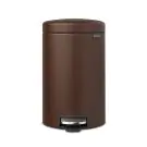 Кош за смет с педал Brabantia NewIcon 12L, Mineral Cosy Brown, (35942429)