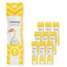 Торба за кош Brabantia PerfectFit Sort&Go/Touch размер A, 3L, 200 броя, кутия, (35942444)