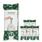 Торба за кош Brabantia PerfectFit Bo, размер R, 36L, 120 броя, кутия, (35942466)