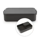 Кутия за обяд Brabantia Make&Take 2L, Dark Grey, с разделители, (35942726)