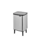 Кош за смет Brabantia Bo Small Hi 7L, Matt Steel Fingerprint Proof, (35946788)