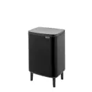 Кош за смет Brabantia Bo Small Hi 12L, Matt Black, (35942782)