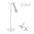 LED магнитна лампа Flexy, 3v1, 3W, 4000K, Бяла, (35942997)