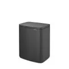 Кош за смет Brabantia Bo Small 12L, Mineral Infinite Grey, (35946812)