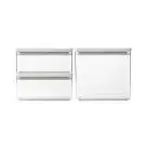 Кутии за съхранение на продукти комплект Brabantia Tasty+ Stackable 2x1.5L+1x3.5L Light Grey, (35943342)