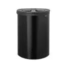 Кош за пране Brabantia Selector 55L, Matt Black, пластмасов капак, (35943371)