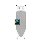 Маса за гладене Brabantia C 124x45cm с масивна поставка за ютия, Metallised, (35943671)