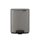 Кош за смет Brabantia Bo Pedal 7L, Platinum, (35946903)