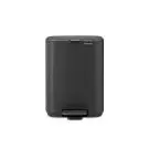 Кош за смет Brabantia Bo Pedal 4L, Mineral Infinite Grey, (35946905)