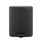 Кош за смет Brabantia Bo Pedal 12L, Mineral Infinite Grey, (35947243)