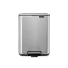 Кош за смет Brabantia Bo Pedal 7L, Matt Steel Fingerprint Proof, (35946912)