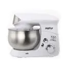 Планетарен миксер с иноксова купа ZEPHYR ZP 1115 R, 700W, 3.5 литра, 6 степени, Приставки, Бял, (18515)