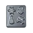 Форма мъфини PETERHOF PH-15479 4бр.различни фиг. въглеродна стомана, (18740)