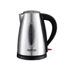 Електрическа кана ZEPHYR ZP 1230 SB, 2200W, 1.7 литра, Безжична, Инокс, (18255)