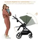 Kinderkraft YOXI бебешка количка 3в1 MYSTIC GREEN, (35944108)