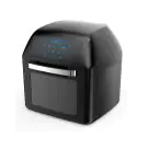 Мултифункционална фурна с горещ въздух ZEPHYR ZP 1980 AO PRO, 1500W, 12 литра, 8 приставки, 10 функции, Черен, (18281)